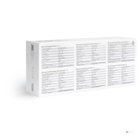 SAVIO PODWÓJNY UCHWYT BIURKOWY NA MONITORY 17"-32" 2X 2-9 KG NA SPRĘŻYNIE UM-04