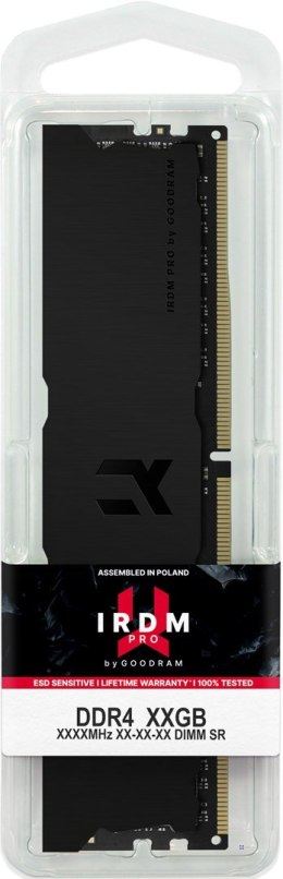 GOODRAM DDR4 2X32GB 3600 CL18 IRDM PRO Deep Black