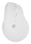 NATEC MYSZ WERTYKALNA CRAKE 2 BEZPRZEWODOWA 2400DPI BT 5.2 +2.4GHZ BIAŁA