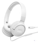 Słuchawki przewodowe JBL Tune 520 USB-C Biały