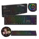 SAVIO KLAWIATURA MECHANICZNA STYX OUTEMU BROWN HOT SWAP RGB