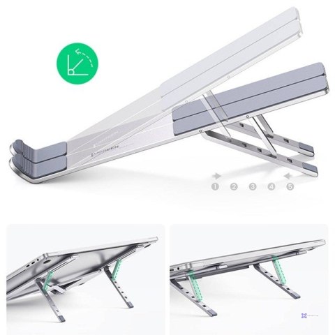 Ugreen Regulowana podstawka pod laptopa LP451 (srebrny)