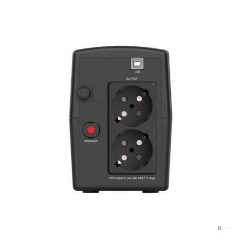 INFOSEC ZASILACZ AWARYJNY UPS X1+ 1000, 1000VA, 500W, 2X FR/SCHUKO