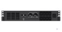 INFOSEC ZASILACZ AWARYJNY UPS X4 1000 RM PLUS, 1000VA, 600W, 8X C13, 2X FR/SCHUKO