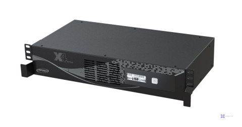INFOSEC ZASILACZ AWARYJNY UPS X4 600 RM PLUS, 600VA, 360W, 4X C13, 2X FR/SCHUKO
