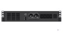 INFOSEC ZASILACZ AWARYJNY UPS X4 600 RM PLUS, 600VA, 360W, 4X C13, 2X FR/SCHUKO