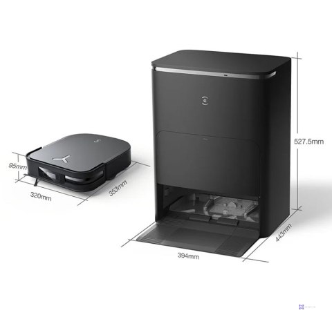 Robot sprzątający Ecovacs Deebot X2 OMNI (czarny) (WYPRZEDAŻ)