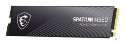 Dysk SSD MSI SPATIUM M560 1TB PCIe 5.0 NVMe 2.0 M.2 2280