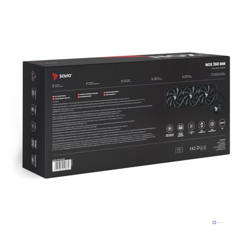 SAVIO CHŁODZENIE WODNE CPU 360 MM NOX