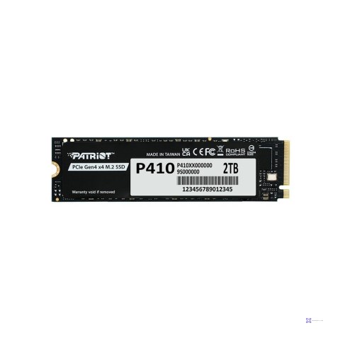 SSD Patriot Viper P410 M.2 PCI-Ex4 NVMe 1.4 2TB