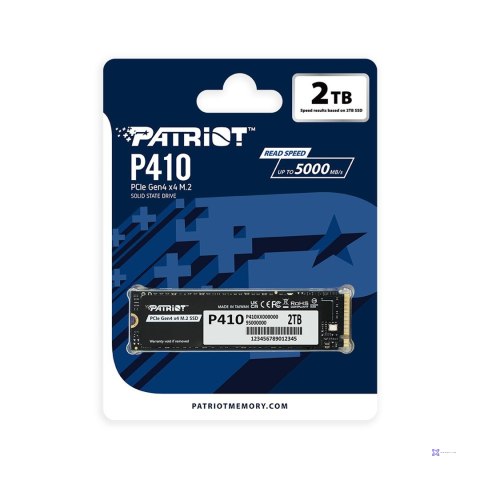 SSD Patriot Viper P410 M.2 PCI-Ex4 NVMe 1.4 2TB