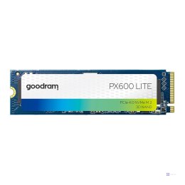 Dysk SSD GOODRAM PX600 Lite 256GB M.2 2280 PCIe 4.0 x4 NVMe (3400/2000 MB/s)
