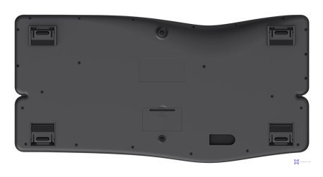 Klawiatura ergonomiczna TRUST Keyra multidevice wireless