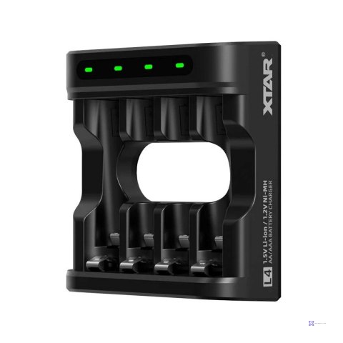 XTAR ŁADOWARKA DO AKUMULATORÓW R03 / AAA ORAZ R6 / AA LI-ION 1,5V / NIMH L4