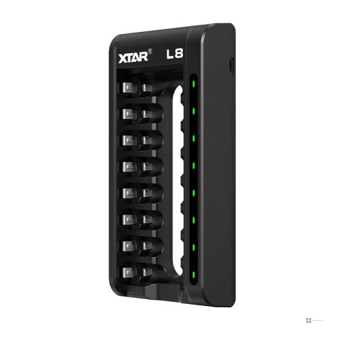 XTAR ŁADOWARKA DO AKUMULATORÓW R03 / AAA ORAZ R6 / AA LI-ION 1,5V / NIMH L8