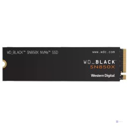 Dysk SSD WD Black SN850X 1TB M.2 2280 PCIe NVMe (7300/6300 MB/s) WDS100T2X0E