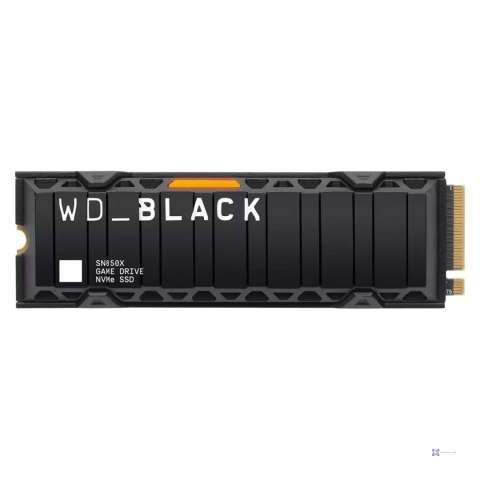 Dysk SSD WD Black SN850X 2TB M.2 2280 PCIe NVMe (7300/6600 MB/s) WDS200T2XHE z radiatorem