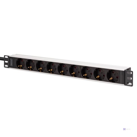Listwa zasilająca DIGITUS PDU Rack 19", 9 gniazd Schuko