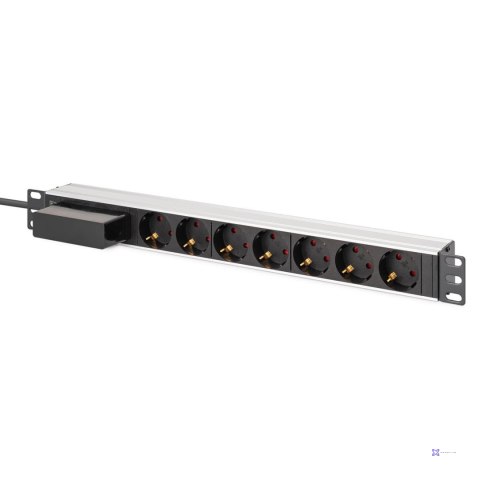 Listwa zasilająca DIGITUS PDU Rack 19" z wyłącznikiem nadprądowym Typ C 16A