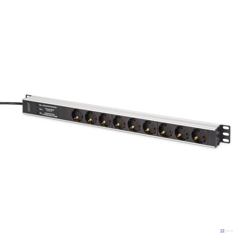 Listwa zasilająca DIGITUS PDU Rack (620mm) z zab. przeciwprzepięciowym