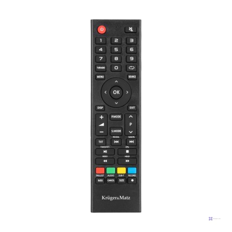 Telewizor Kruger&Matz 24" HD DVB-T2 H.265 HEVC 230/12V