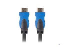 Kabel Lanberg CA-HDMI-20CU-0030-BK (HDMI M - HDMI M; 3m; kolor czarny)