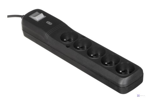 Listwa zasilająca Lestar LV530W 2,5m (5 x UTE; 10 A; 2,5m; kolor czarny)