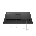 Lenovo ThinkVision T27-40 27" IPS FHD AG 4ms 300nits 120Hz HDMI, DP USB Webcam Eclipse Black