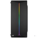 Obudowa Aerocool PGS SPLIT A AEROPGSSPLIT-A-BKRGB (ATX, Micro ATX, Mini ITX; kolor czarny)