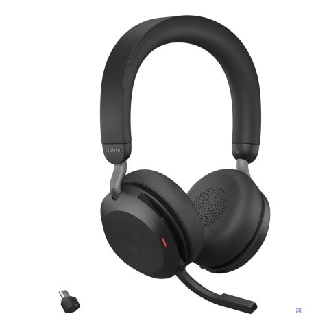 Słuchawki nauszne Jabra Evolve2 75 UC Stereo Link380c USB-C