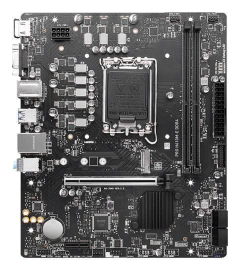 Płyta główna MSI PRO H610M-E DDR4
