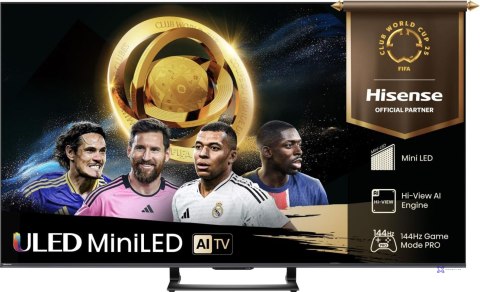 Telewizor Hisense 55U7Q ULED 55'' 4K Ultra HD 144Hz VIDAA Dolby Vision Czarny