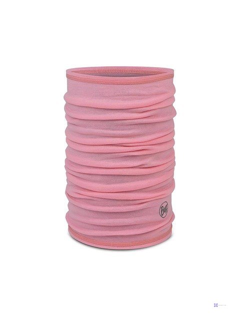 Bandana dziecięca Buff Merino Lightweight, solid rose pink