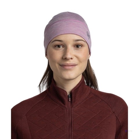 Czapka Buff Merino Lightweight, solid pansy