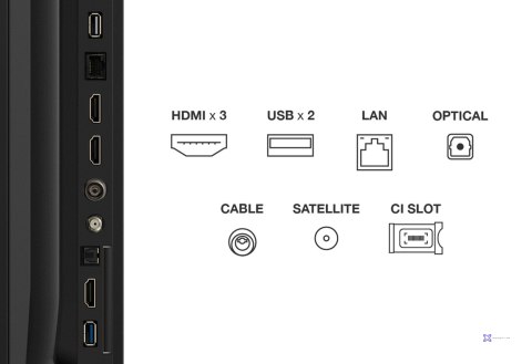 Telewizor TCL 75V6C DLED 75'' 4K Ultra HD Google TV Dolby Atmos DVB-T2 Metaliczny