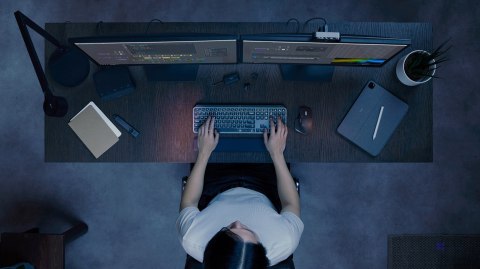 Klawiatura + mysz Logitech MX Keys S Combo Graphite