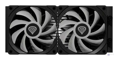 GENESIS CHŁODZENIE WODNE HYDRIA 240 ARGB CZARNE