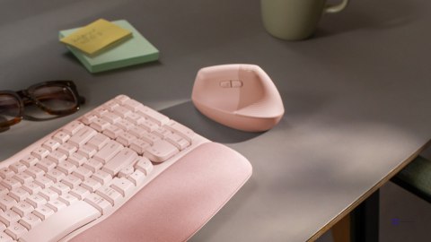 Mysz Logitech Lift Vertical Pink