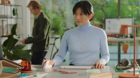 Mysz Logitech Lift Vertical Pink