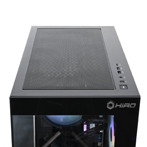Komputer HIRO Aurora AMD Ryzen 7 7800X3D, RX 9600XT 16GB, 32GB RAM, 1TB SSD, WIFI, W11H