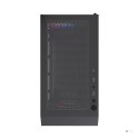 GEMBIRD OBUDOWA FORNAX 900ARGB MIDI-TOWER (2X USB 3.1, 1X USB TYPE-C) 4X FAN, CZARNA