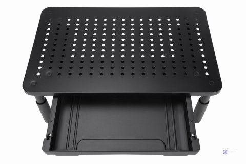 GEMBIRD REGULOWANA PODSTAWKA POD MONITOR Z SZUFLADĄ (PROSTOKĄT)