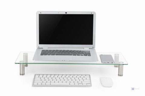 GEMBIRD SZKLANA PODSTAWKA NA MONITOR ROZMIAR M