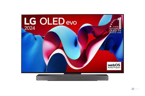 Telewizor LG OLED65C41LA OLED 65'' 4K Ultra HD WebOS Dolby Vision Dolby Atmos HDMI 2.1 Czarny (WYPRZEDAŻ)