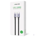 Ugreen Kabel US316 70428 USB-C - USB-C PD QC FCP 100W 5A 480Mb/s 1.5m - szary