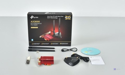 Karta sieciowa PCI-E TP-Link Archer TX3000E WiFi 6, Bluetooth 5.0