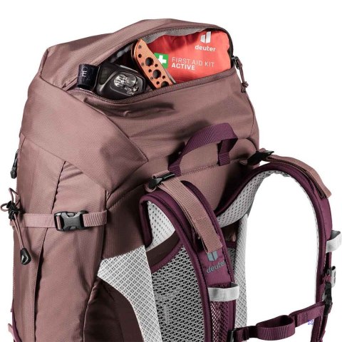 Plecak turystyczny damski Deuter Futura Pro 38 SL, ashrose/cassis