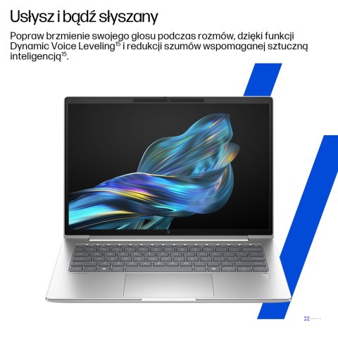 HP EliteBook 6 G1a Ryzen AI 5 340 14.0"WUXGA IPS 300nits AG 16GB DDR5 5600 SSD512 5MP+IR Radeon 840M W11Pro Pike Silver aluminiu