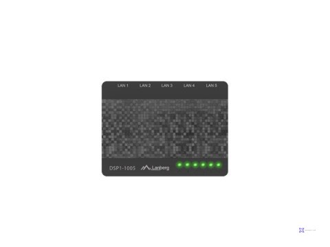 Switch Lanberg DSP1-1005 (5x 10/100/1000Mbps)