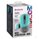 DEFENDER MYSZ BEZPRZEWODOWA FEAM MM-296 RF SILENT CLICK MIETOWA 52294